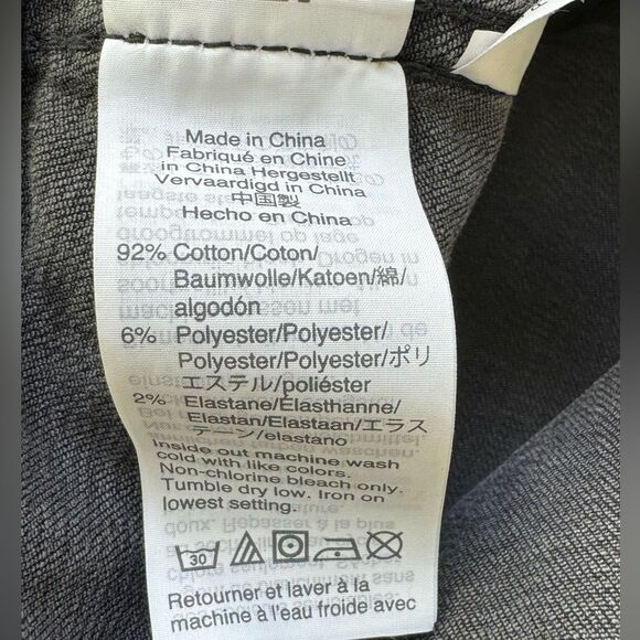 Madewell 10" High-Rise Skinny Jeans in Berkeley Black: Button-Through W 27 T - Picture 7 of 12